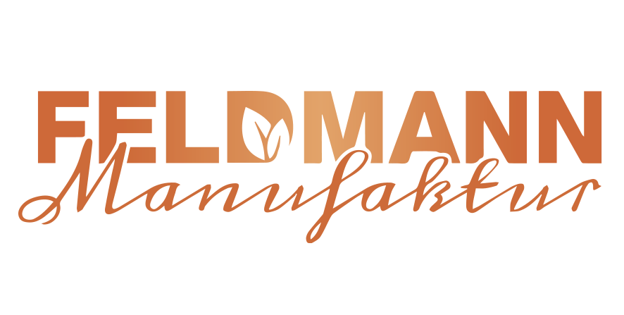 Feldmann Manufaktur Logo mit Verlauf
